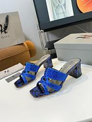 Kitlife Gina 55mm heel blue - 1