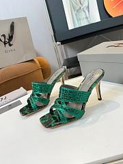 Kitlife Gina GENEVA in green Patent 55mm heel - 1