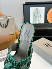Kitlife Gina GENEVA in green Patent 55mm heel - 4