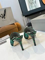 Kitlife Gina GENEVA in green Patent 55mm heel - 3
