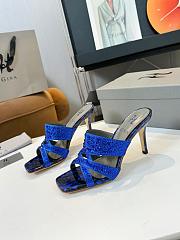 Kitlife Gina GENEVA in blue Patent 55mm heel - 1