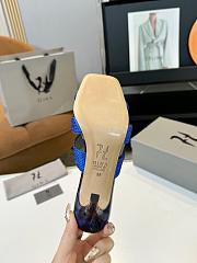 Kitlife Gina GENEVA in blue Patent 55mm heel - 6