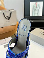 Kitlife Gina GENEVA in blue Patent 55mm heel - 3