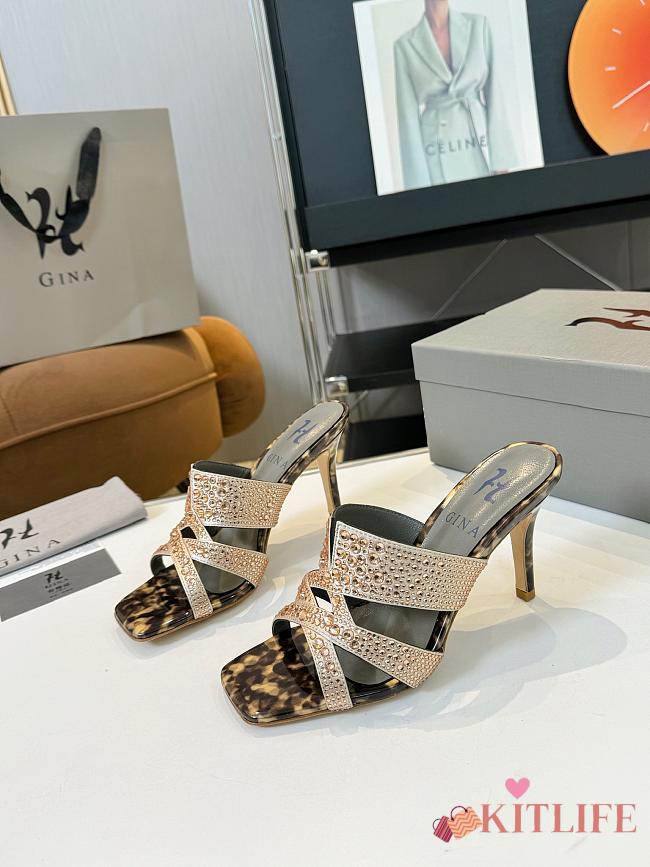 Kitlife Gina GENEVA in beige Patent 55mm heel - 1