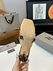 Kitlife Gina GENEVA in beige Patent 55mm heel - 5