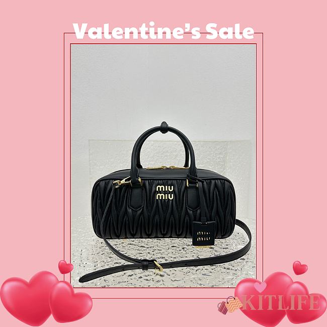 MiuMiu black bag - Valentine’s Sale - 27cm - 1