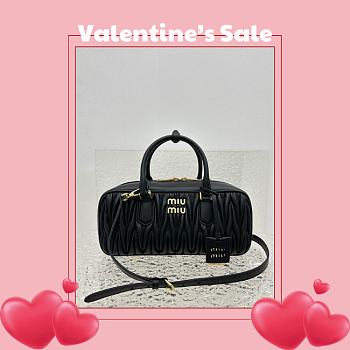 MiuMiu black bag - Valentine’s Sale - 27cm