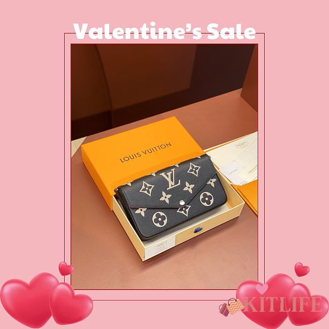 Louis Vuitton black bag - Valentine’s Sale - 21cm - 1