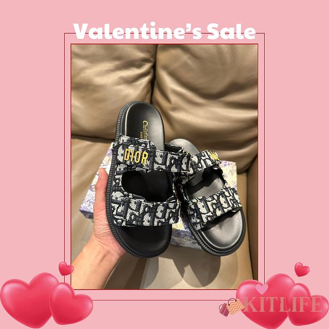 Dior sandal black - Valentine’s Sale  - 1