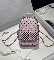 kitlife Chanel backpack pink - 18x13x9cm - 1