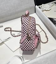 kitlife Chanel backpack pink - 18x13x9cm - 3