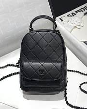 kitlife Chanel backpack black - 18x13x9cm - 1