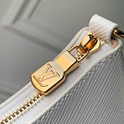 LV x TM Marellini Epi Leather Handbags white - M13099 - 13.5 x 6.5 x 19cm - 2