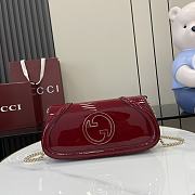 Kitlife Gucci Blondie Small Shoulder Bag Red - 29.5x12.5x7cm - 1
