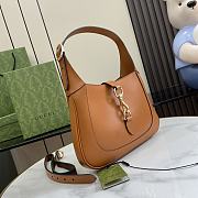 Kitlife Gucci Jackie Shoulder Bag Brown - 782849 - 27.5x19x4cm - 4