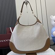 Kitlife Gucci B Medium Shoulder Bag Beige Canvas -  820169 -  49x46x4cm - 1