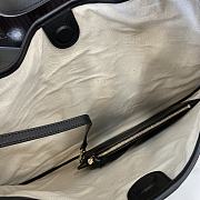 Kitlife Gucci B Medium Shoulder Bag Black Canvas - 820169 - 49x46x4cm - 4