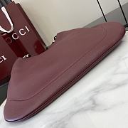 Kitlife Gucci B Medium Shoulder Bag Burgundy - 820169 - 49x46x4cm - 4