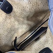  Kitlife Gucci B Medium Shoulder Bag Black - 820169 - 49x46x4cm - 5
