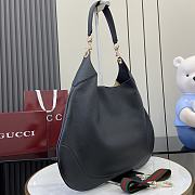  Kitlife Gucci B Medium Shoulder Bag Black - 820169 - 49x46x4cm - 6