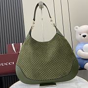 Kitlife Gucci B Medium Shoulder Bag Green - 820169 - 49x46x4cm - 1
