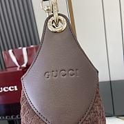 Kitlife Gucci B Medium Shoulder Bag Dark Brown - 815924 - 49x46x4cm - 5