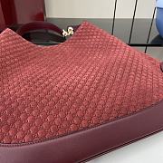 Kitlife Gucci B Medium Shoulder Bag Red - 815924 - 49x46x4cm - 4