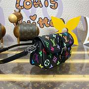Kitlife Louis Vuitton Nano Diane Baguette Handbag Multicolor Black - M14194 - 19x10.5x6cm - 5