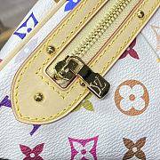 Kitlife Louis Vuitton High Rise Waist Bag White Multicolor - M13660 - 16x8x38cm - 3