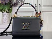 Louis Vuitton Nano Diane Baguette Handbag Multicolor Black - M14194 - 19x10.5x6cm - 1