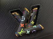 Louis Vuitton Nano Diane Baguette Handbag Multicolor Black - M14194 - 19x10.5x6cm - 2