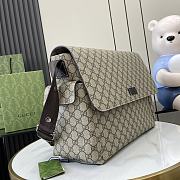 Kitlife Gucci GG Messenger Diaper Bag Tan - 44x28x14cm - 6