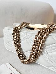 Kitlife Valentino Garavani Bag In White Quilted Lambskin - 23x17x8cm - 3