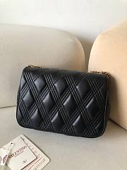 Kitlife Valentino Garavani Bag In Black Quilted Lambskin 23x17x8cm - 2