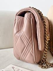Kitlife Valentino Garavani Bag In Pink Quilted Lambskin 23x17x8cm - 3