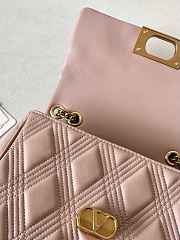 Kitlife Valentino Garavani Bag In Pink Quilted Lambskin 23x17x8cm - 5