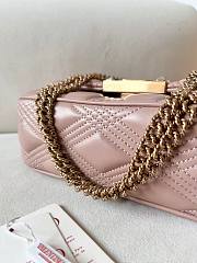 Kitlife Valentino Garavani Bag In Pink Quilted Lambskin 23x17x8cm - 4