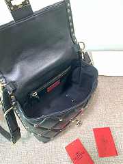 Kitlife Valentino Candystud VLTN Top Handle Bag Black 23×11×17cm - 5