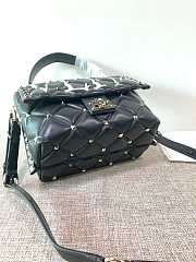 Kitlife Valentino Candystud VLTN Top Handle Bag Black 23×11×17cm - 4