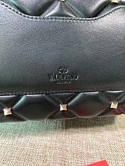 Kitlife Valentino Candy Stud Top Handle Bag Black 23×11×17cm - 2