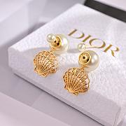 Kitlife Dior Shell Pearl Earrings - 3