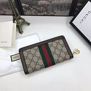 Kitlife Gucci Wallet Beige 523154 19.5x11x3cm - 4