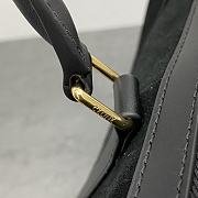 Kitlife Celine Boston Brown Suede Bag Black 119573 31x20x17cm - 6