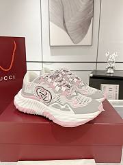 Kitlife Gucci Ripple Sneaker White & Pink - 1