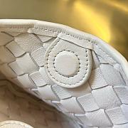 Kitlife Bottega Veneta Sardine Bag White 20x12x2.5cm - 4