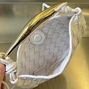 Kitlife Bottega Veneta Sardine Bag White 20x12x2.5cm - 3