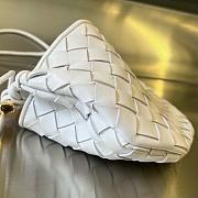 Kitlife Bottega Veneta Sardine Bag White 20x12x2.5cm - 2