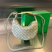 Kitlife Bottega Veneta Sardine Bag Light Green 20x12x2.5cm - 1