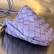 Kitlife Bottega Veneta Sardine Bag Purple 20x12x2.5cm - 2
