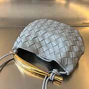 Kitlife Bottega Veneta Sardine Bag Grey 20x12x2.5cm - 2